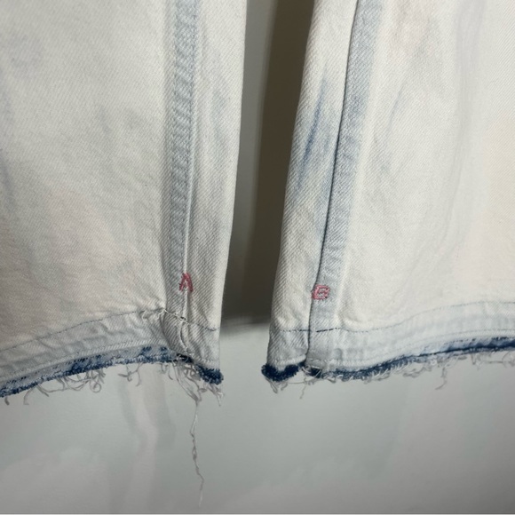 Scotch & Soda White Distressed Straight Leg Jeans - Picture 2 of 7